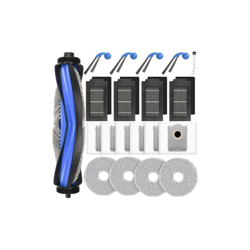 20-teiliges Zubehör Für Saugroboter – Hepa-filter – Hauptbürste, Seitenbürste, Staubbeutel, Wischmopp – Für Ecovacs Deebot T30c Omni Gen2/t30c Omni – Mehrfarbig – Standardgröße