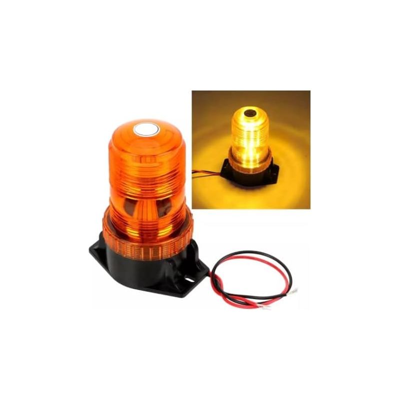 1 Led-blitzleuchte Mit 30 Leds, Orange, 6 W, 12–30 V, Für Lkw, Traktor, Atv