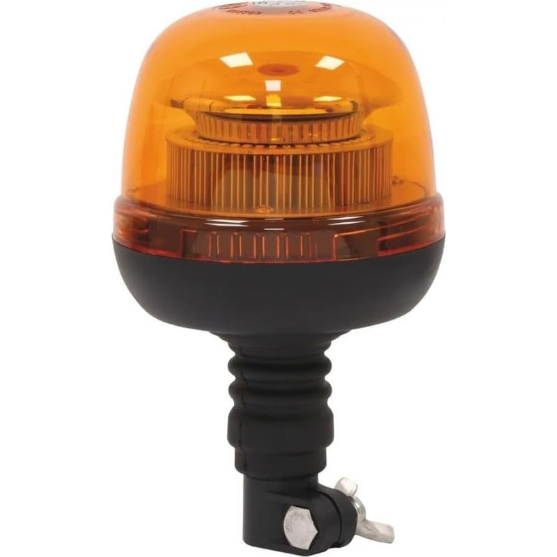 1 Led-rundumleuchte 12/24 V, Doppelblitz 20 W, 45 Smd-leds, Bruchsichere Linse Ip65, Einsatzfahrzeuge