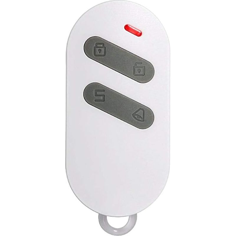 1 Fernbedienung – Drahtlose Alarmanlage – Kompatibel Mit Cx1 Plus Und Cx2 Plus – Fernaktivierung Und -deaktivierung – Für Den Innen- Und Außenbereich Geeignet – Schwarz – 8 X 4 Cm