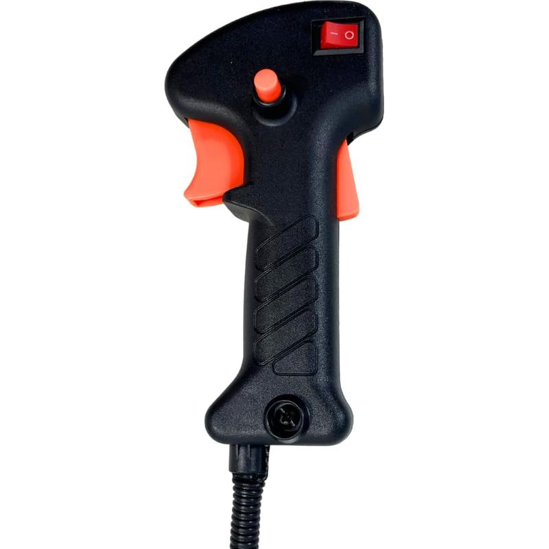 1 - Lenker - Gashebel - 1 Mm Kabel - Für Freischneider Und Rasenmäher - Aluminium - Schwarz - 22 Cm