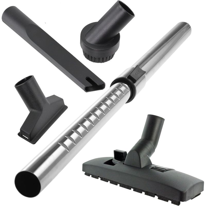 1 Teleskoprohr – Staubsauger-zubehörset – 32-mm-anschluss – 56–94 Cm Verlängerung – Für Böden Und Textilien – Schwarz
