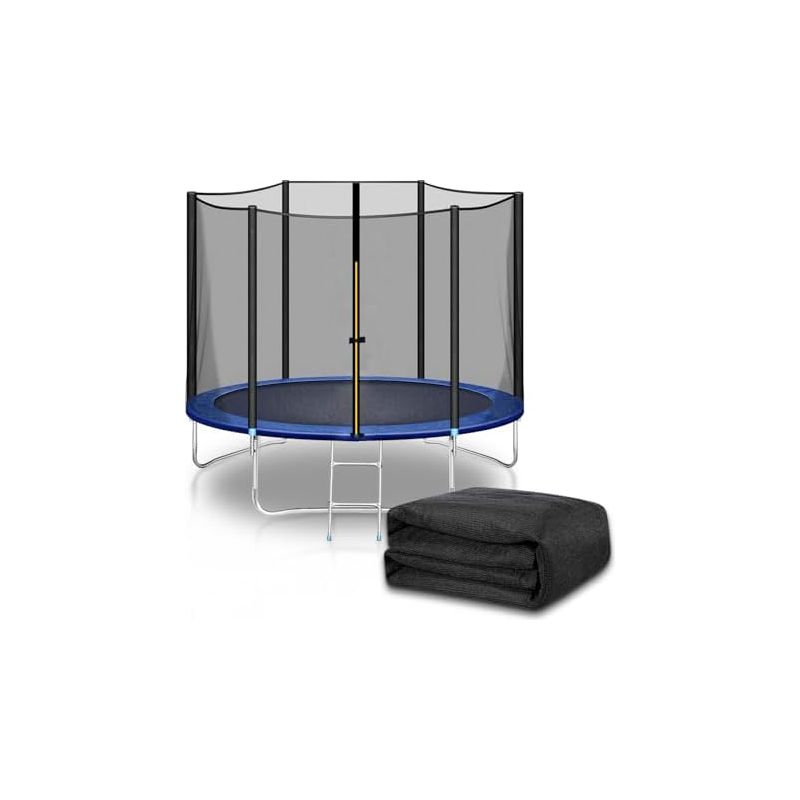 Ersatznetz Für Runde Sicherheitstrampoline Mit Reißverschlusseingang, Durchmesser 150, 183, 244, 306, 366, 396, 427 Und 488 Cm, Geeignet Für Trampoline Mit 6, 8 Oder 12 Stangen (183 Cm).
