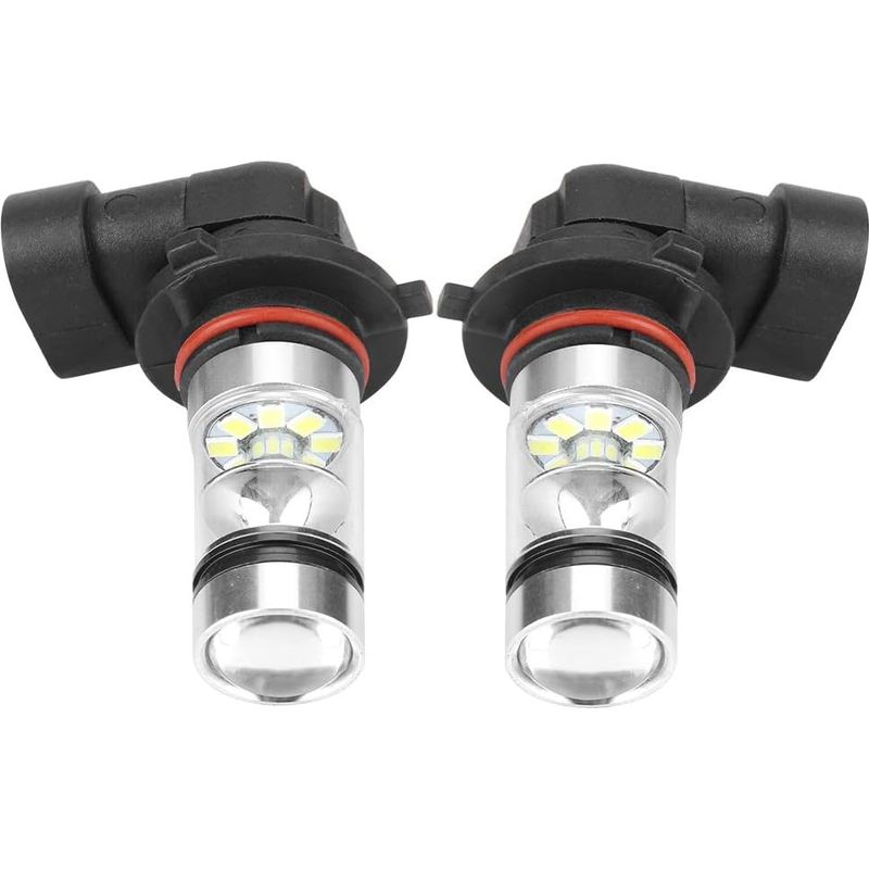 2 Stück Hb4 9006 Weiße 100w Led-lampen Für Nebelscheinwerfer, Aluminium
