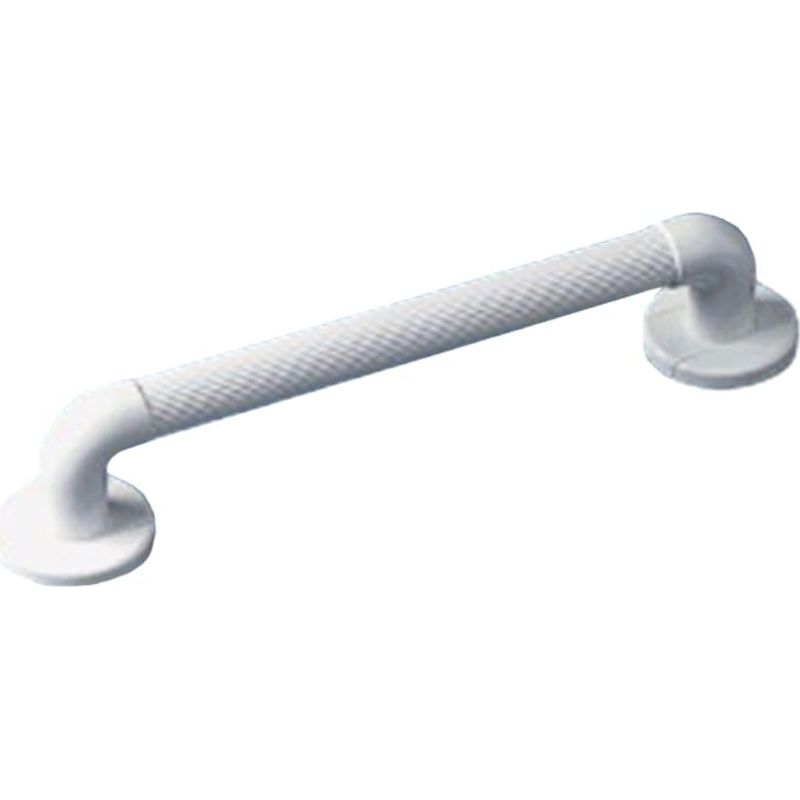 1 - Haltegriff - Sicherheitszubehör - Rutschfeste, Geriffelte Oberfläche Für Bad Und Treppenhaus - Weiß - 41 Cm