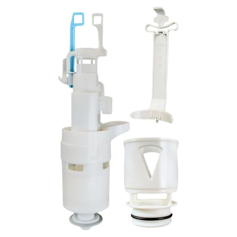1 – Spülmechanismus – Unterputzspülkasten – Zweimengenspülung – Kompatibel Mit Winner 2004–2014 – Für Toiletten – Weiß