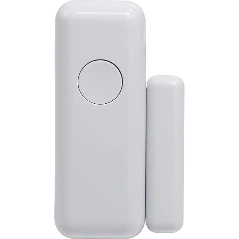 2 Stück – Türsensor – Fenstersensor – Drahtloses Alarmsystem – Magnetische Öffnungserkennung – Für Haus Und Wohnung – Weiß – 5 X 2 X 1 Cm