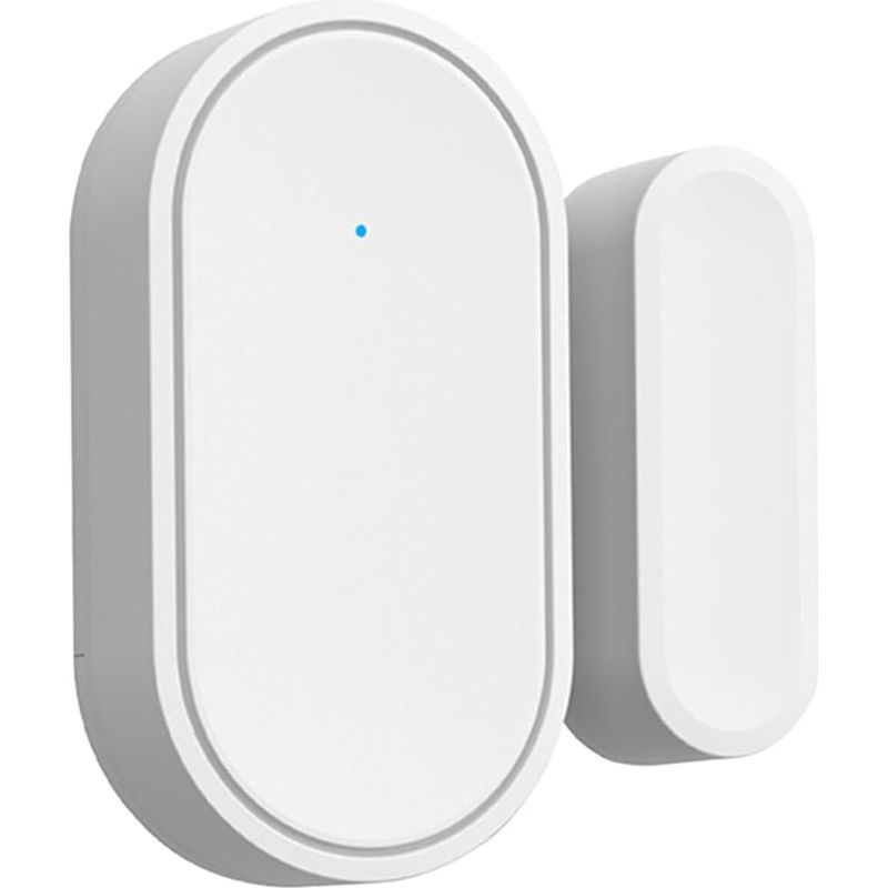 Tür-/fenstersensoren – Kabelloser Fenstersensor – Sicherheit Für Innen Und Außen – Weiß – 6 X 2,5 X 1,5 Cm