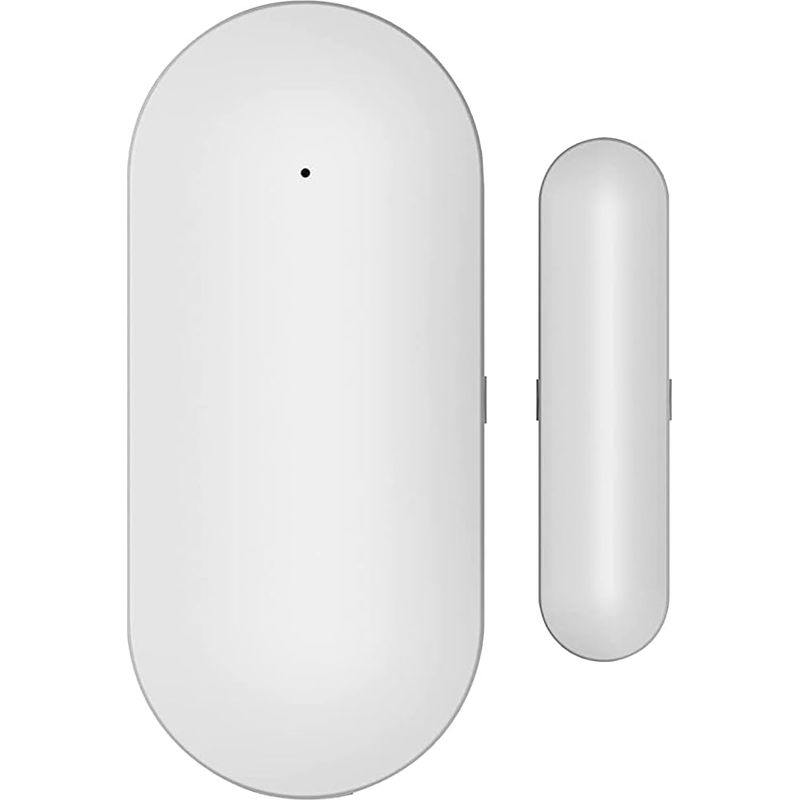 1 - Funkmelder - Tür-/fensteröffnungssensor - Stromsparender Elektromagnetischer Alarm - Kompatibel Mit Den Zentralen Hxa006 Und Hxa007 - Weiß - 5 X 2 X 1 Cm