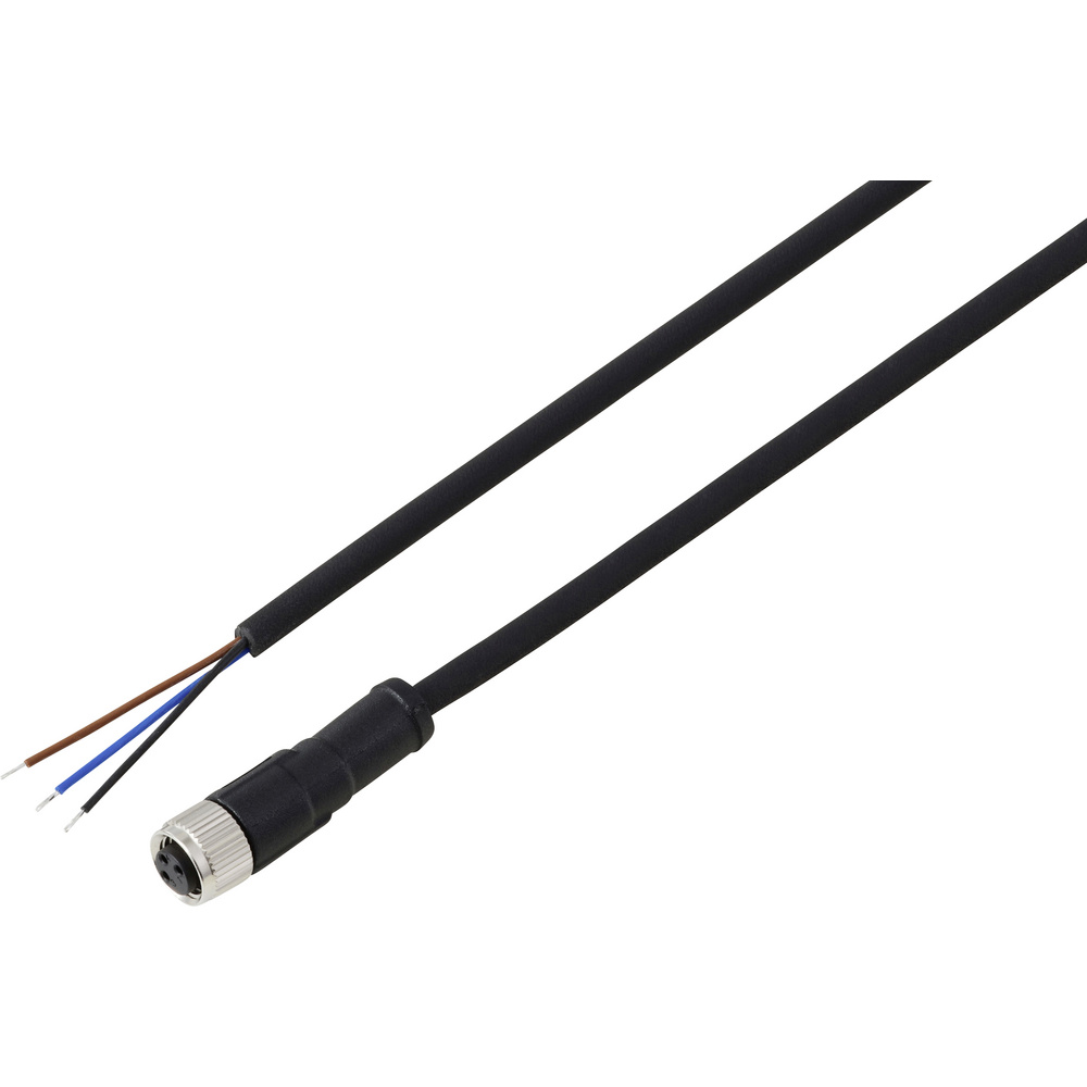 Tru Components Tc-13751936 Anschlussleitung M8 X 1 Buchse, Gerade 5 M Polzahl Sensoren: 3 1 St.