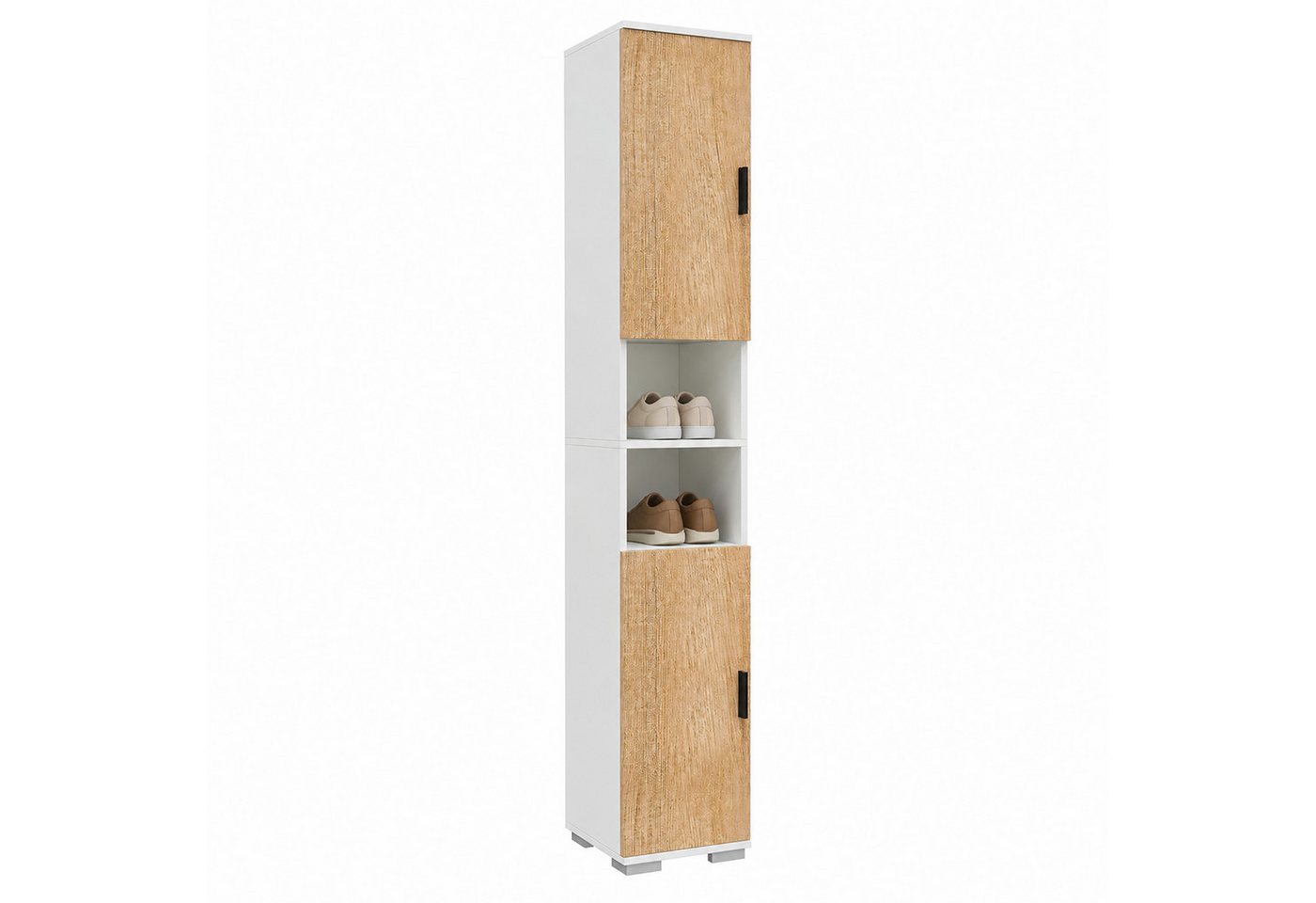 Holz Schmaler Schuhschrank Gados M Bild 2