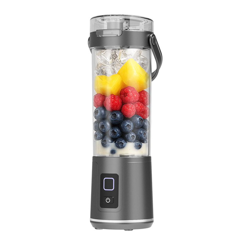530 Ml, Auslaufsicherer Deckel Und Ausgießer, Leistungsstarker Kabelloser Mini-mixer, Wiederaufladbar – Für Smoothies, Proteinshakes, Obst Und Eis – Schwarz