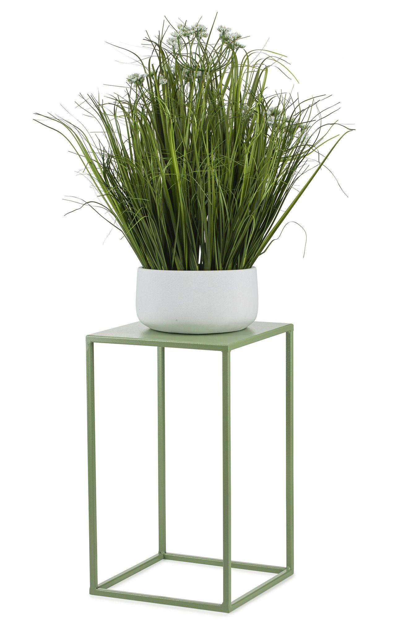 Grüner, Stehender Blumenständer, 40 Cm