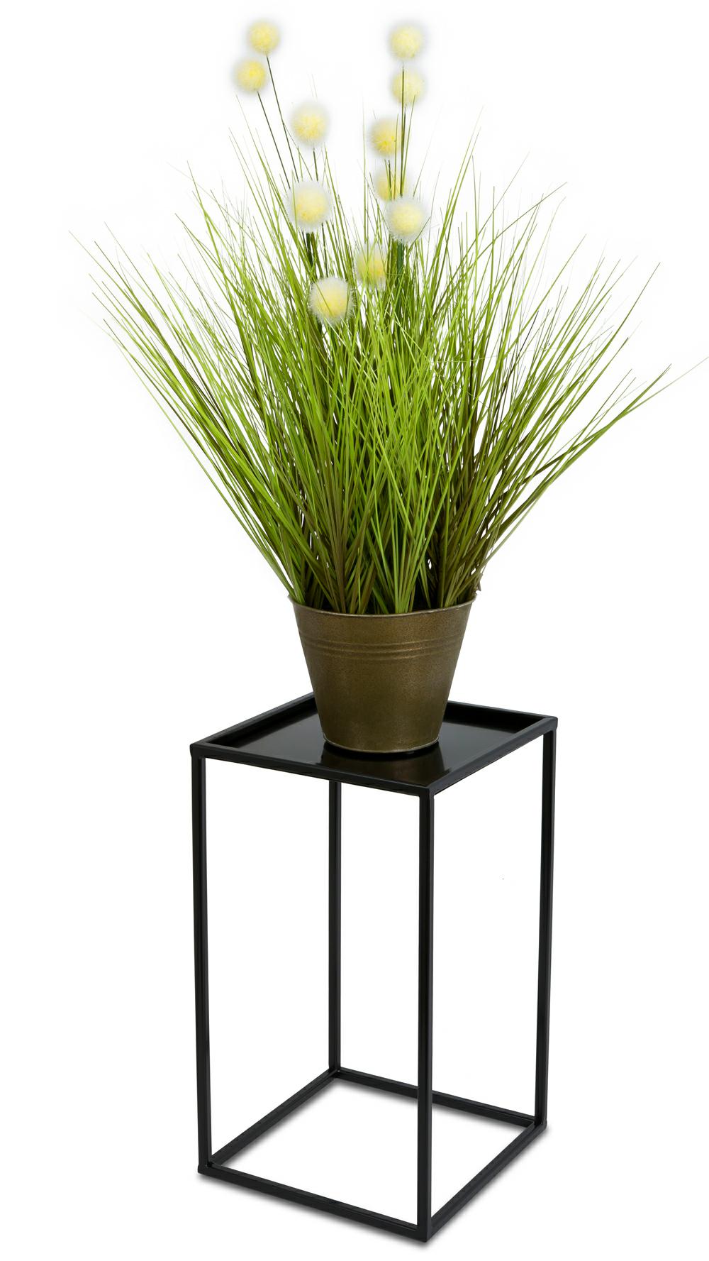 Moderner, Stehender Blumenständer, 40 Cm, Schwarz
