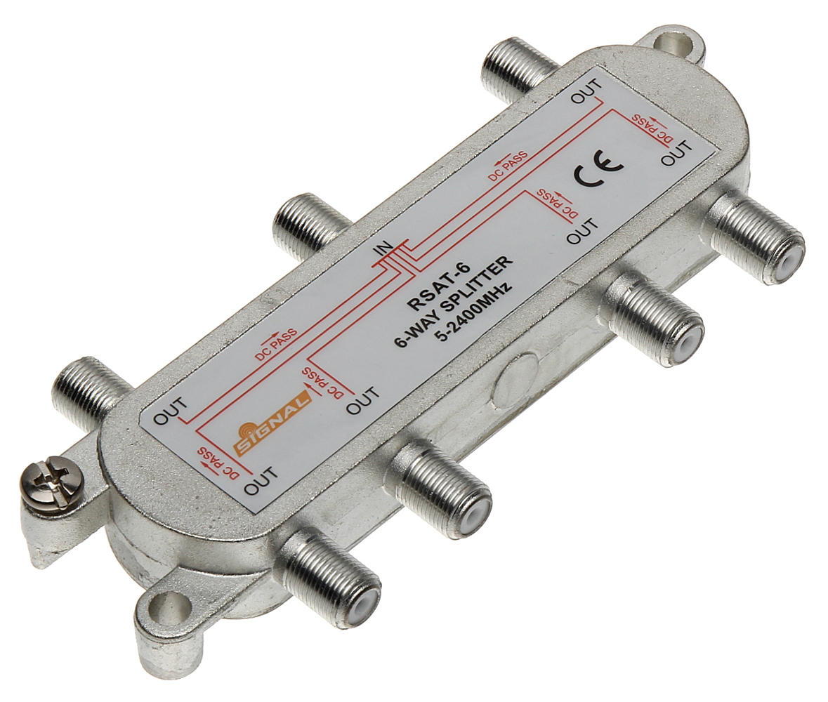 Antennensplitter Ri-6/1f-sat-sig