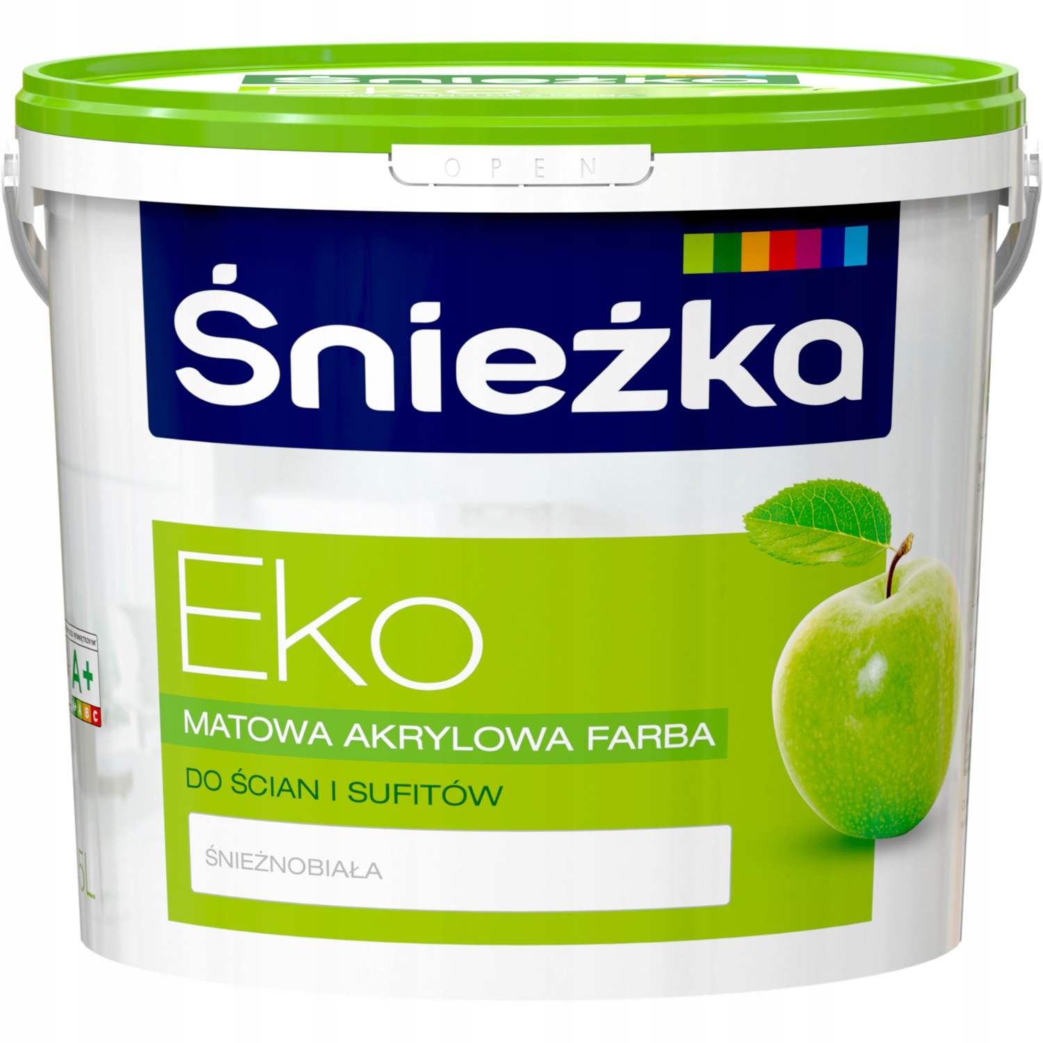 Śnieżka Eko Weiße Hypoallergene Acrylfarbe Für Wände Und Decken 5l