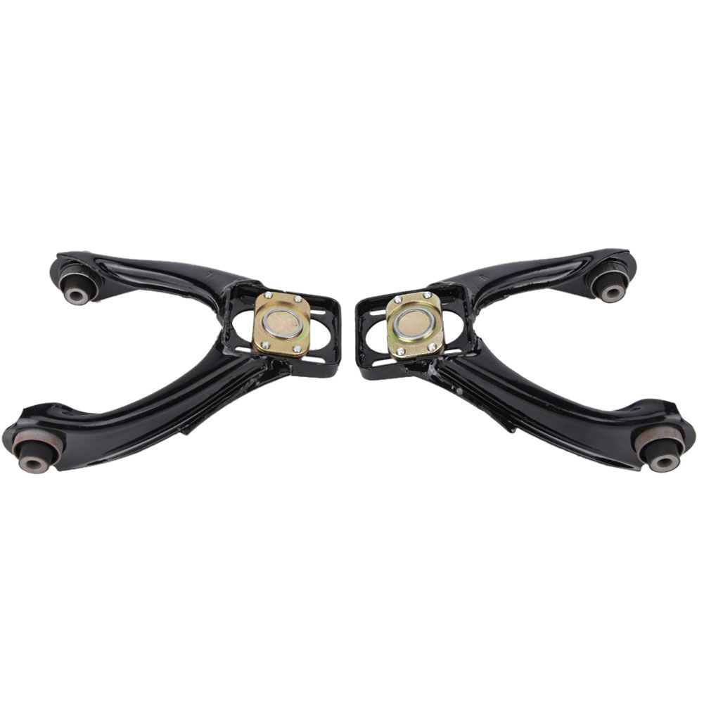 Vordere Obere Querlenker, 1 Paar T6061 Racing Aluminium Verstellbarer Vorderer Oberer Querlenker Sturzkorrektursatz Für Civic Ek 1996-2000 (schwarz).