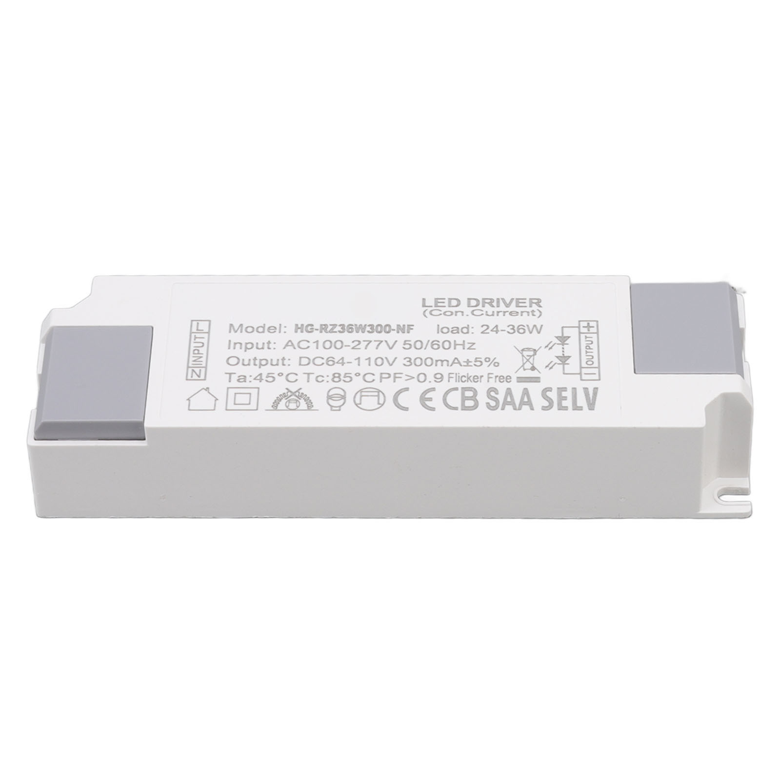 24-36w 300ma Led-treiber Ac100-277v Auf Dc64-110v Netzteil-transformator Für Led-leuchten.