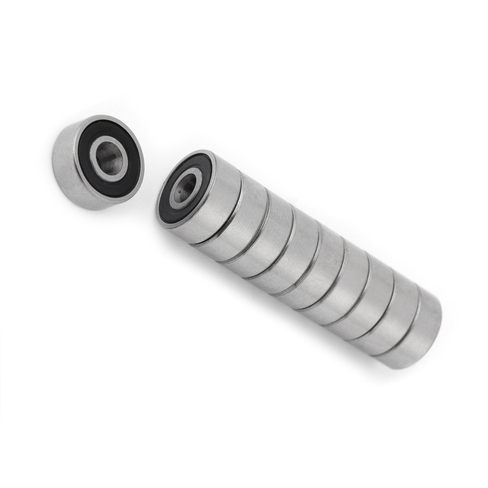 10 Stück 623-2rs Mini-stahlkugellager, Doppelt Gummigedichtete Tiefrollenlager, 3 10 4 Mm.