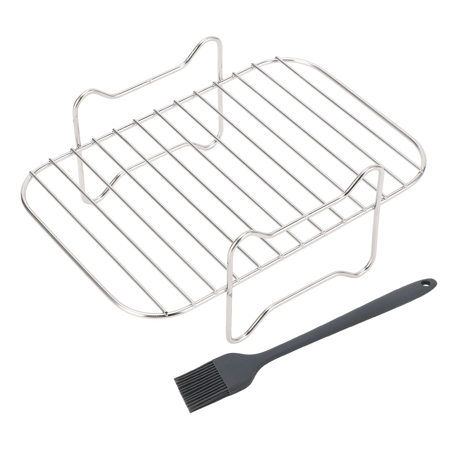 Mehrlagiger Edelstahl-bratrost, Dörrgerät Und Toaster Für Ningja Foodi Dz201 401 Mit Antihaftbeschichtung.