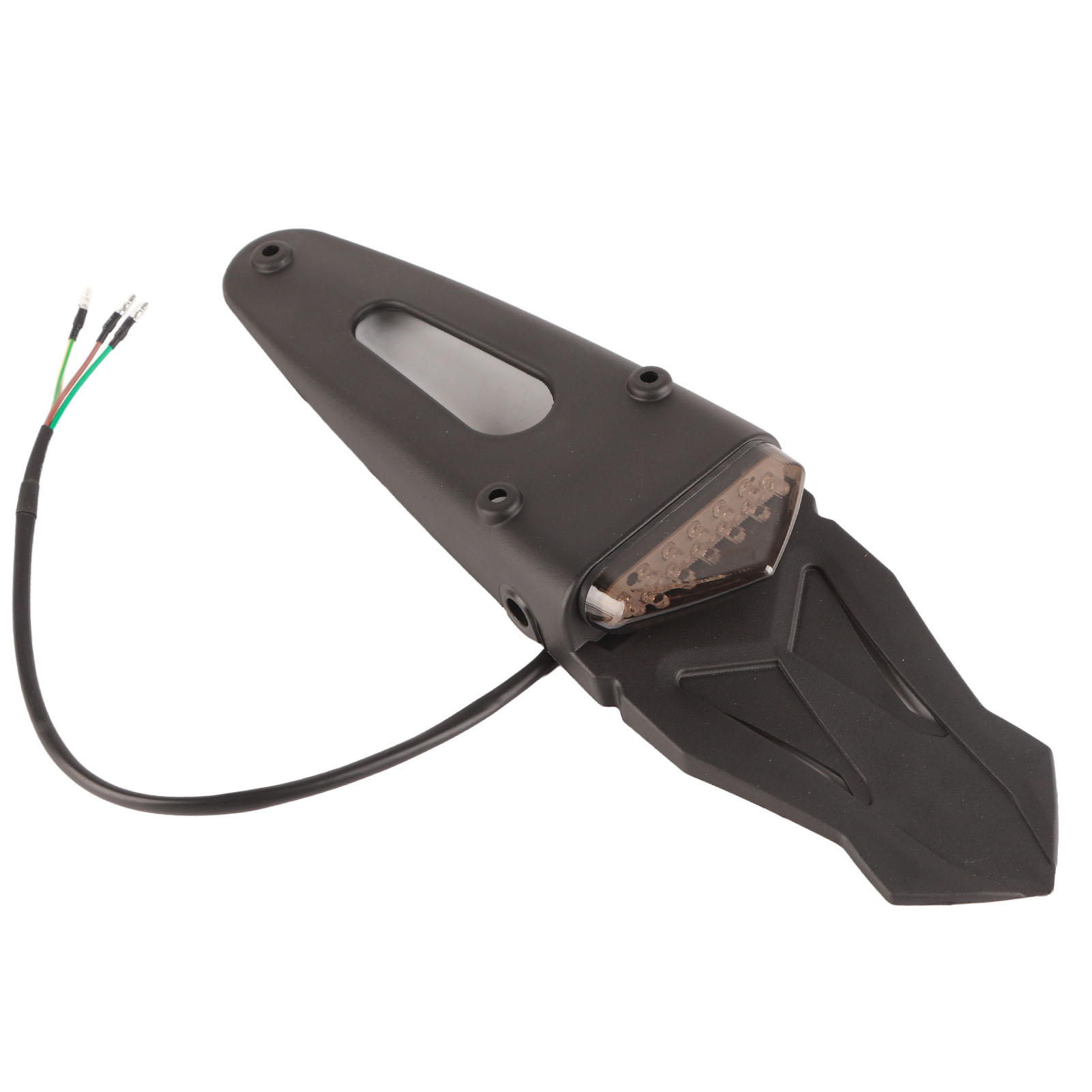 Motorrad-rücklicht, Bremslicht, 12 Leds, Ersatzrücklicht Für Suzuki Kl250, Rmz250, Drz50, Drz125, Schwarz