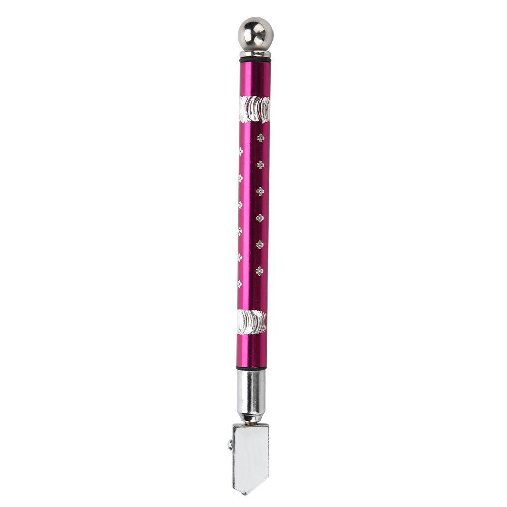Tragbarer Handgeführter Glasschneider Mit Rutschfestem Griff Für 3–15 Mm Schneiden (lila)