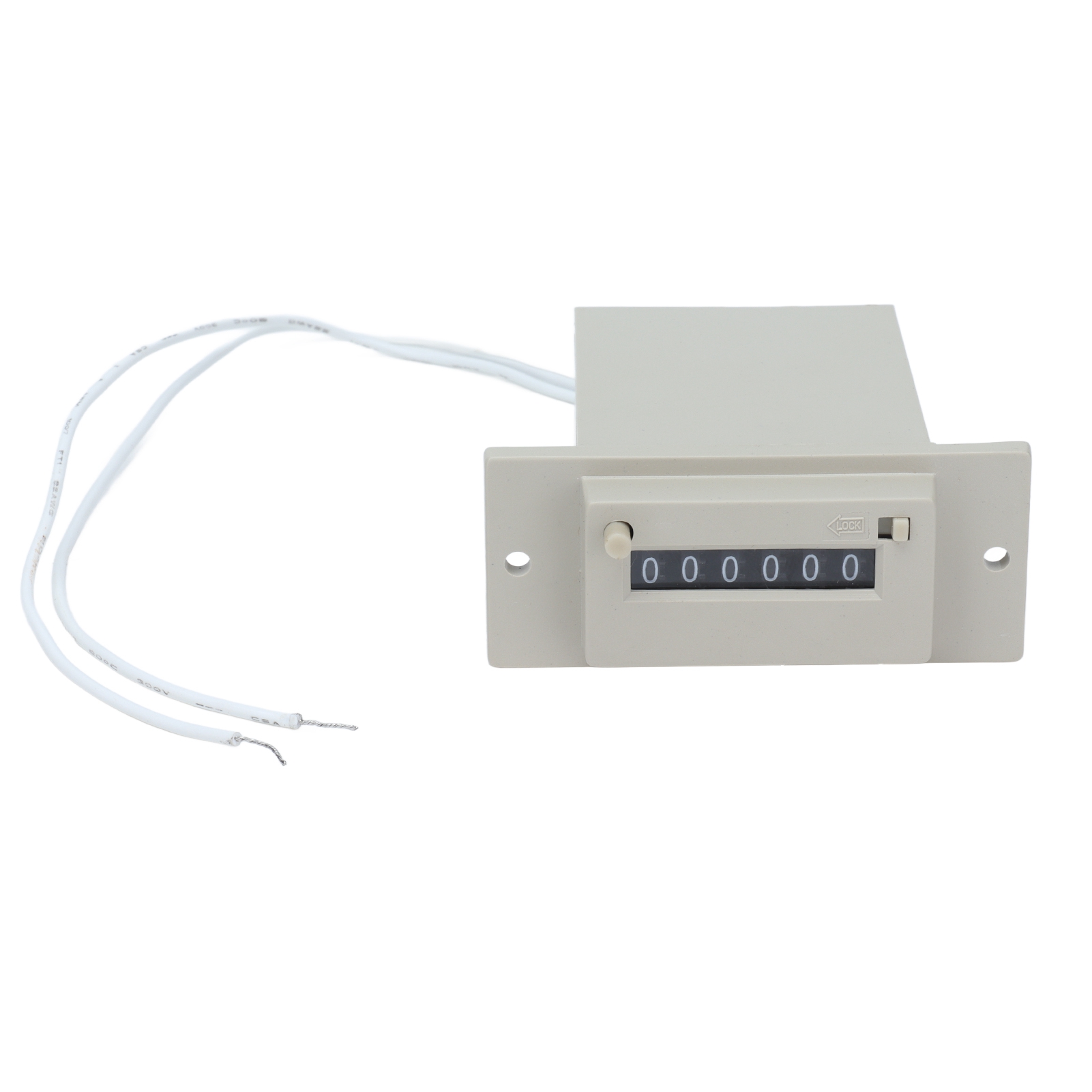 Elektromagnetischer Zähler 0-999999 6-stelliger Industrieller Impulszähler Für Maschine Ac220v