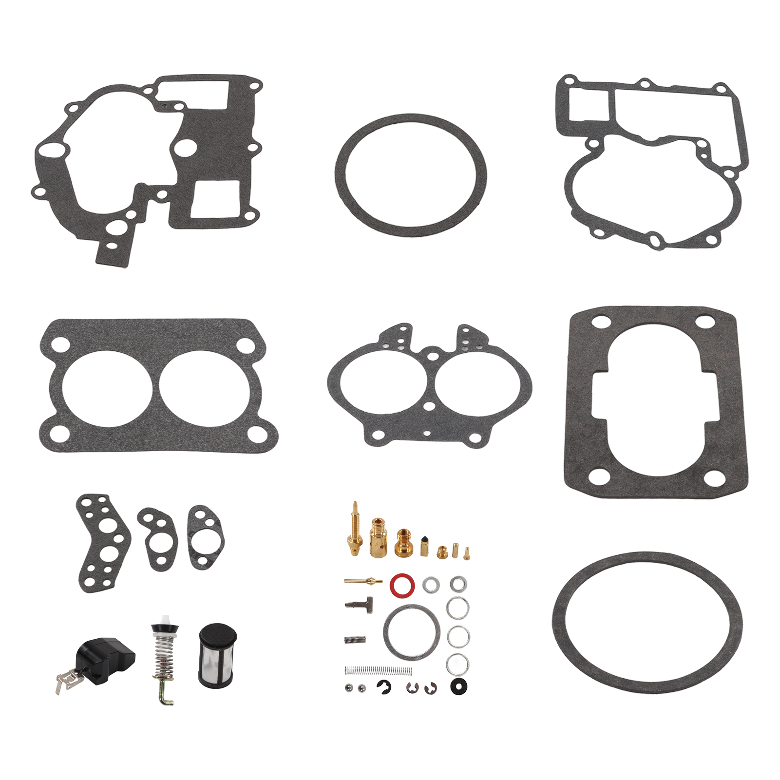 Vergaser-reparatursatz 3304-9565a7 Stabiler Leistungsersatz Für Mercruiser Marine 3.0l 4.3l 5.0l