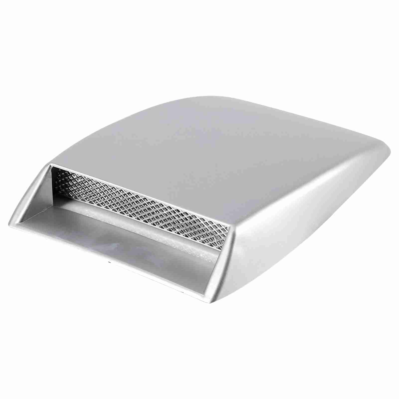 Universal Auto Car Air Flow Intake Scoop Bonnet Vent Sticker Cover Hood Silverauto & Motorrad: Teile, Auto-tuning & -styling, Innenausstattung