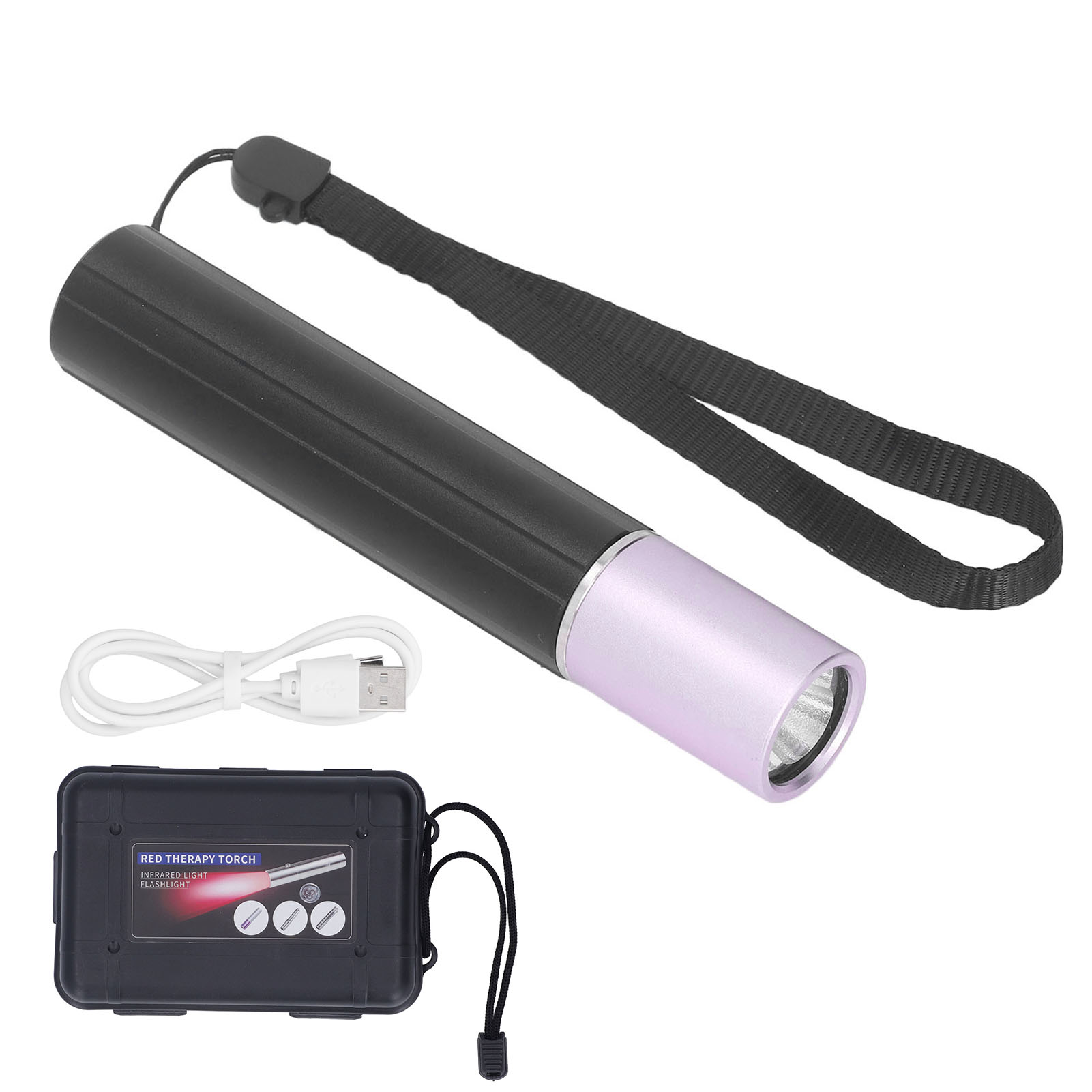 Rotlichttherapie-taschenlampe, 630 Nm, 660 Nm, 850 Nm, Tragbare Taschenlampe Zur Linderung Von Gelenk- Und Muskelschmerzen