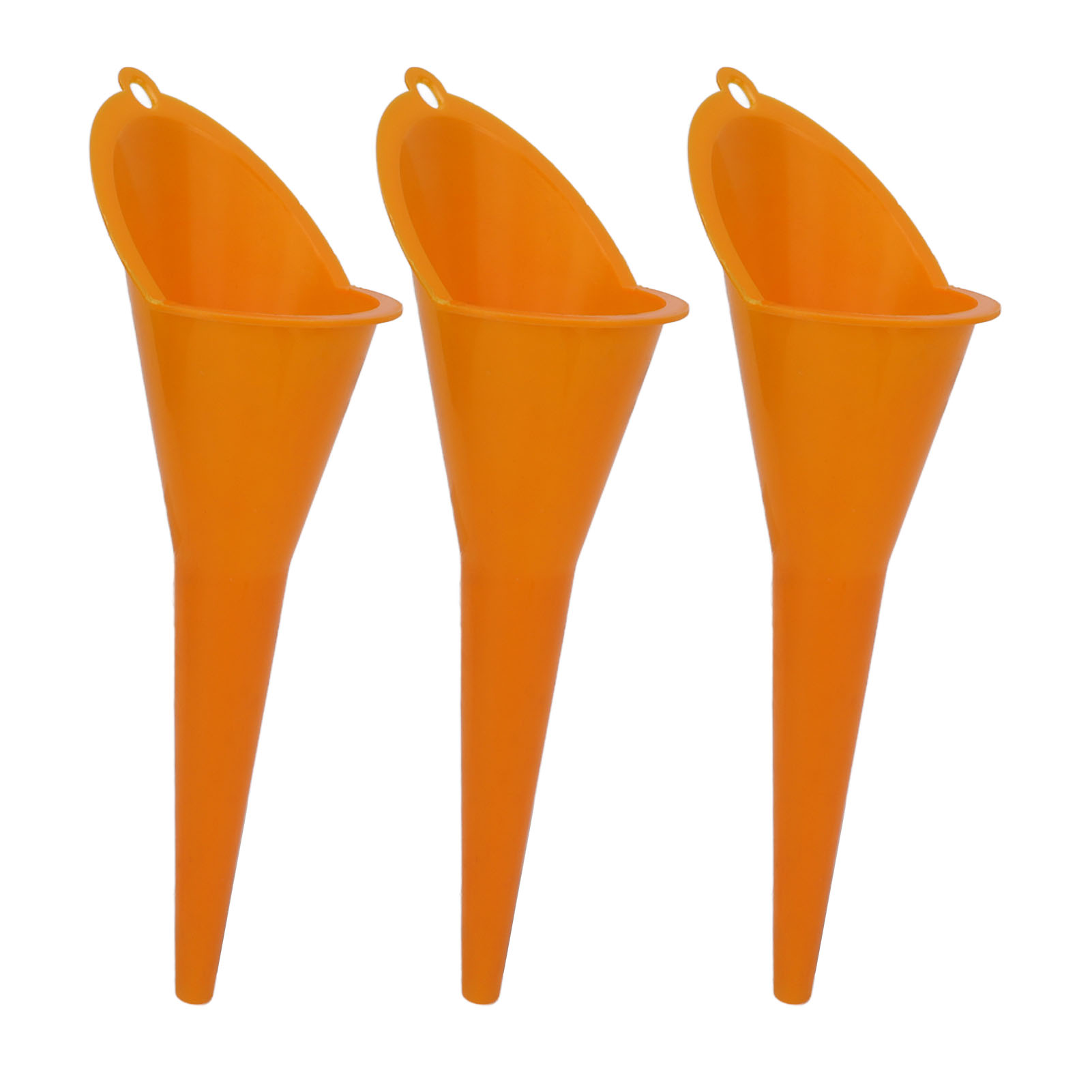 3 Teile/satz 28 Cm Lange Hals Trichter Mehrzweck Für Benzin Öl Wasser Schmierstoffe Flüssigkeiten Autos Lkw Motorräder