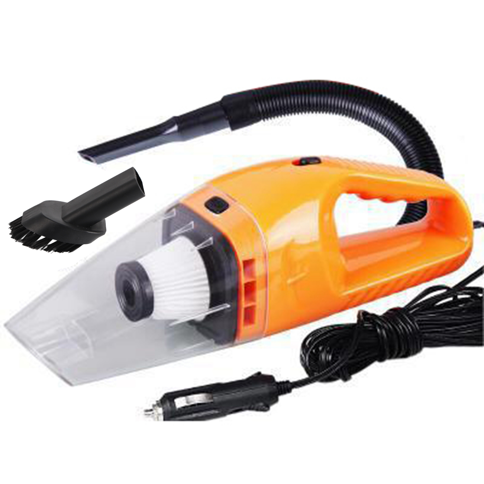 Auto-staubsauger, Professioneller, Tragbarer, Kabelgebundener Hochleistungs-handstaubsauger Für Zu Hause, Orange