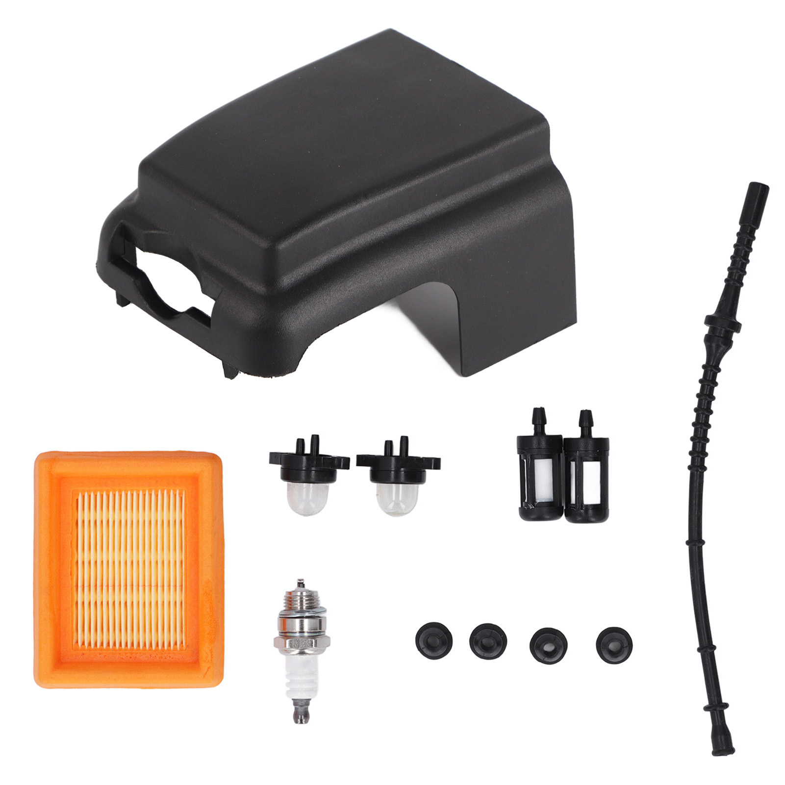 Trimmer-luftfilter-abdeckungssatz, Abs-gummi, Gute Verschleißfestigkeit, Ersatzteile Für Stihl Fs120 Fs200 Fs250