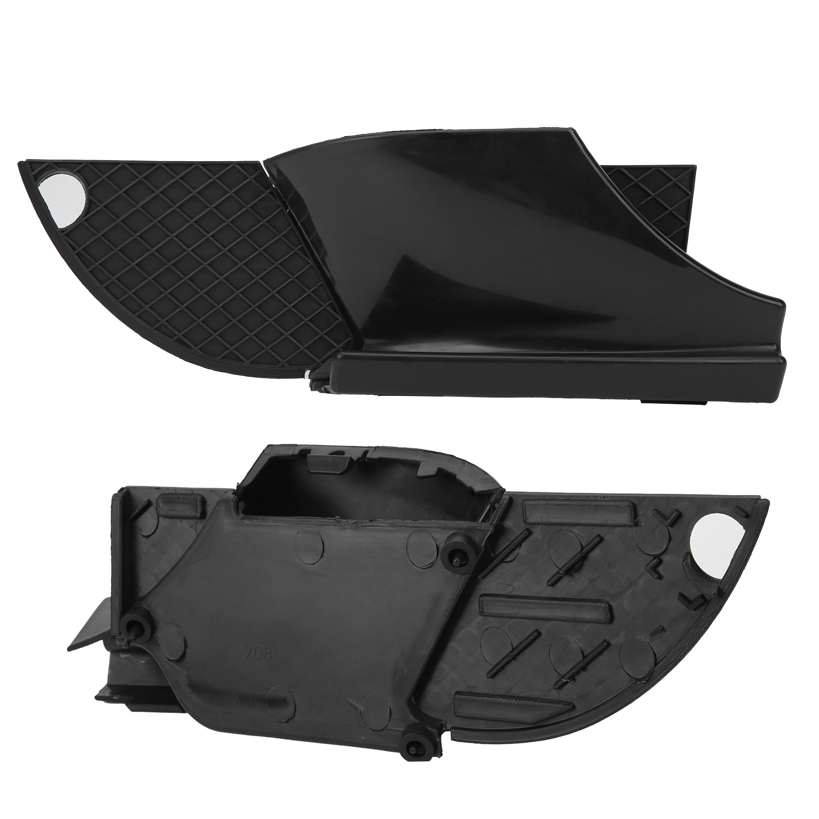 Stoßstangengrill Vorne Rechts, Abschlepphaken, Grundiert, Abdeckung 2088850223, Passend Für Mercedes-benz Clk-klasse W208 1998–2003