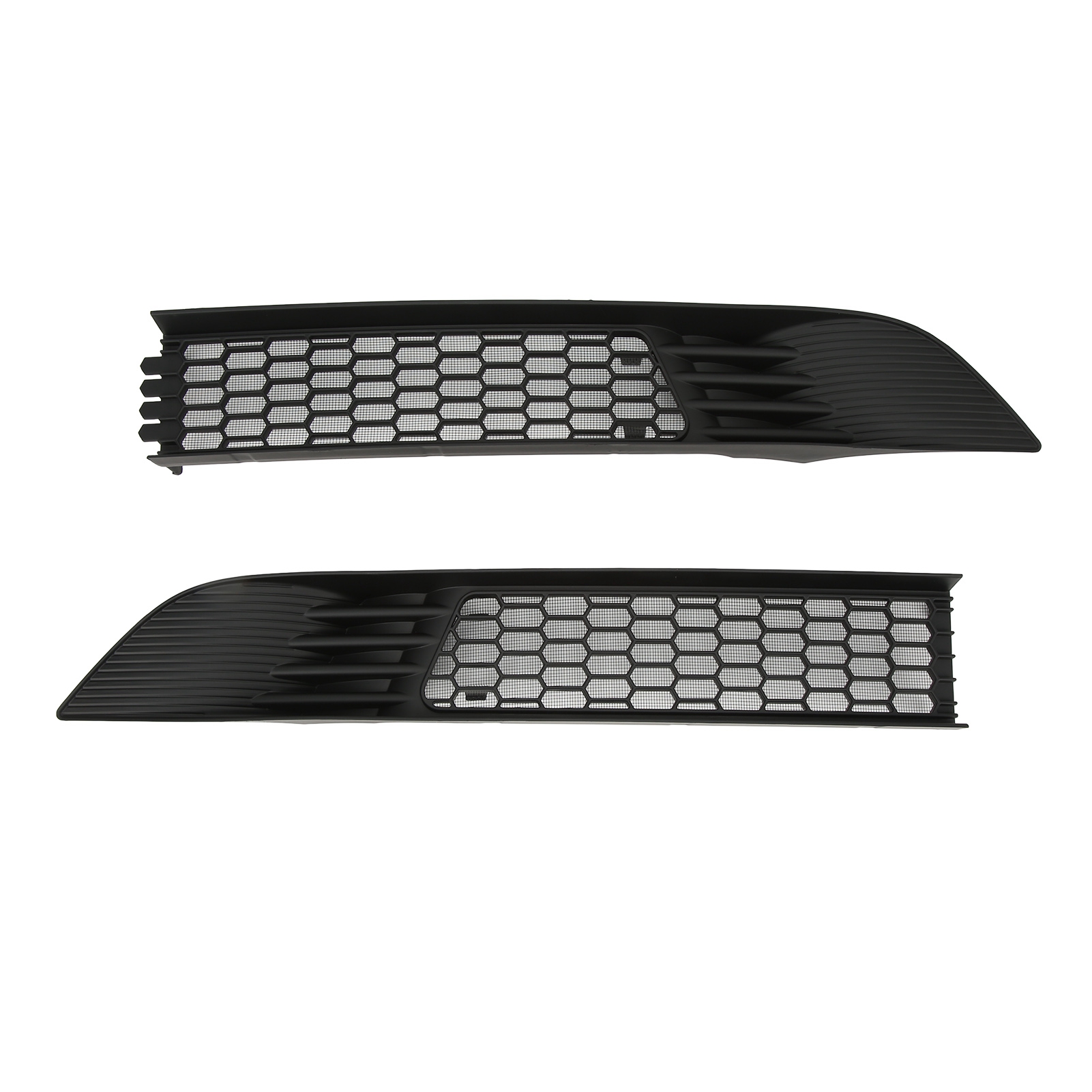 2pcs Frontgrill Mesh Bright Black Bumper Vent Grille Ersatz Für Tesla Model Y 2020-2023