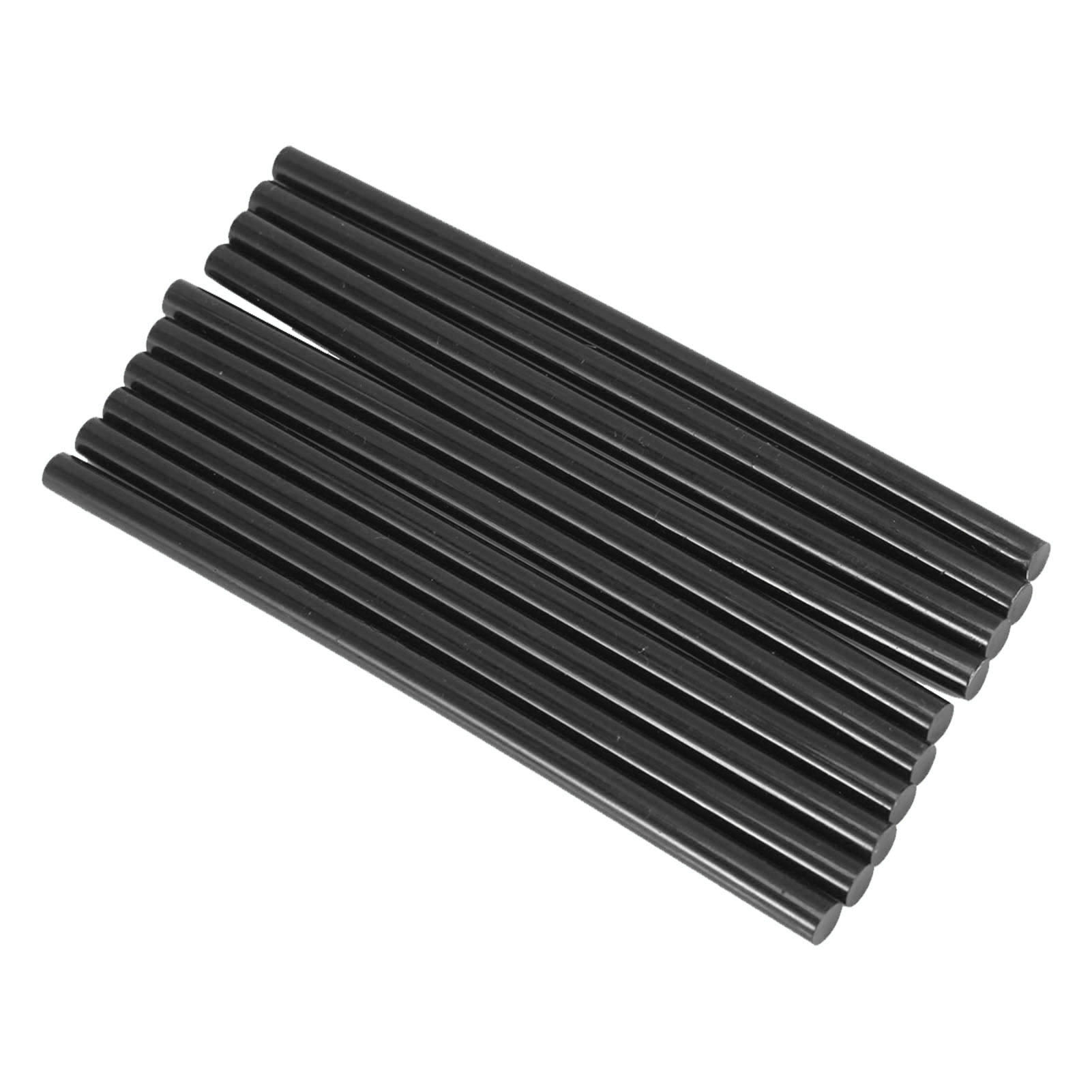 10-teiliges Set, 7 X 150 Mm, Bunte Heißkleber-klebestifte Für 20 W Small Power Gun, Schwarz
