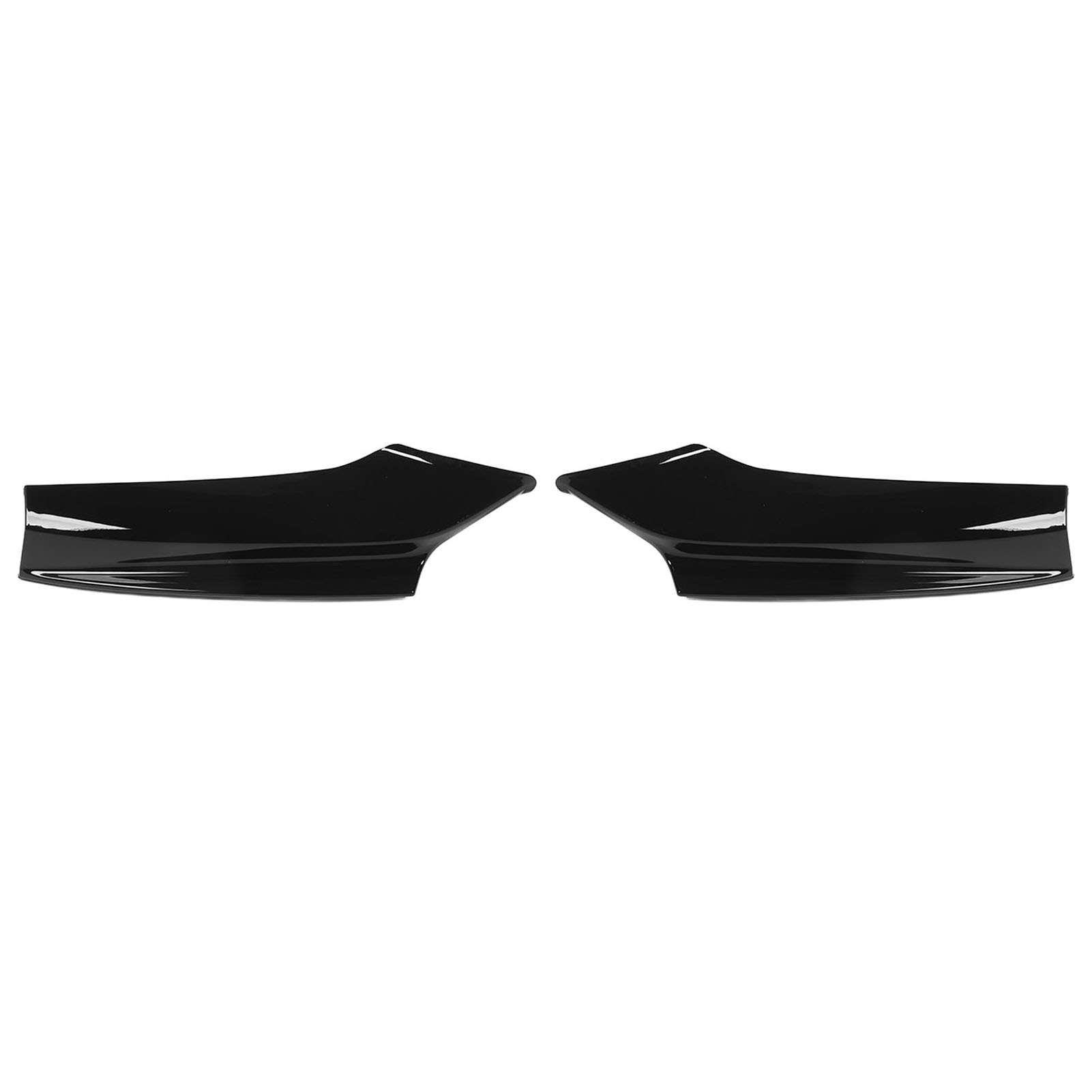Paar Frontstoßstangen-lippenspoiler Reduzieren Den Windwiderstand, Ecksplitter Für 5er F10 F11 M Sport 2010 Bis 2016, Glänzendes Schwarz