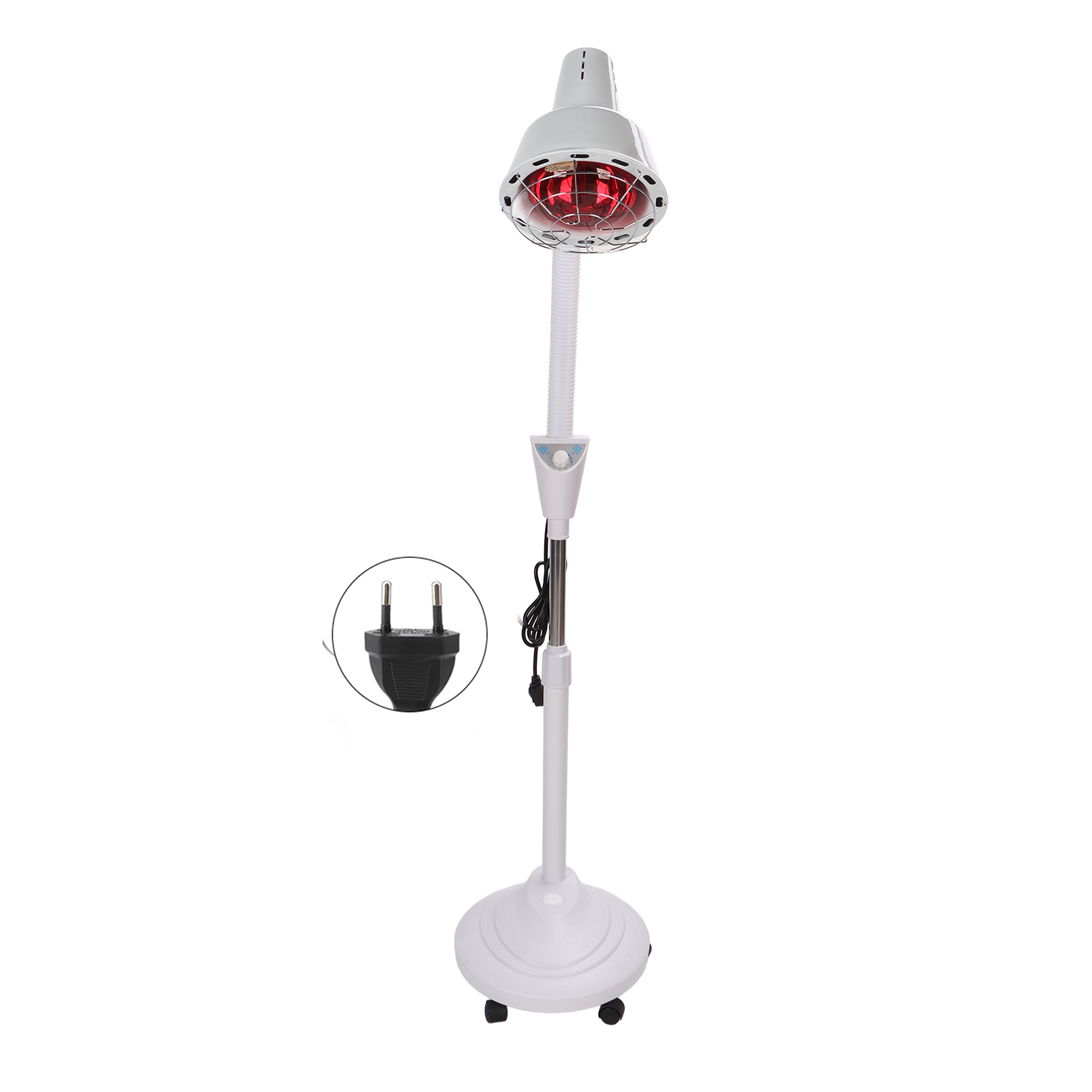 275 W Infrarot-heiztherapie-lampe, Schmerzlinderung, Bodenständer, Verstellbare Hautpflege
