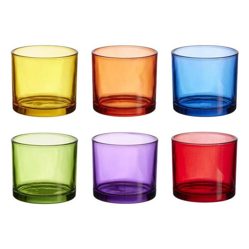 6er-set Gläser – Home Deco Factory – Farbig – 16 Cl – Mehrfarbig