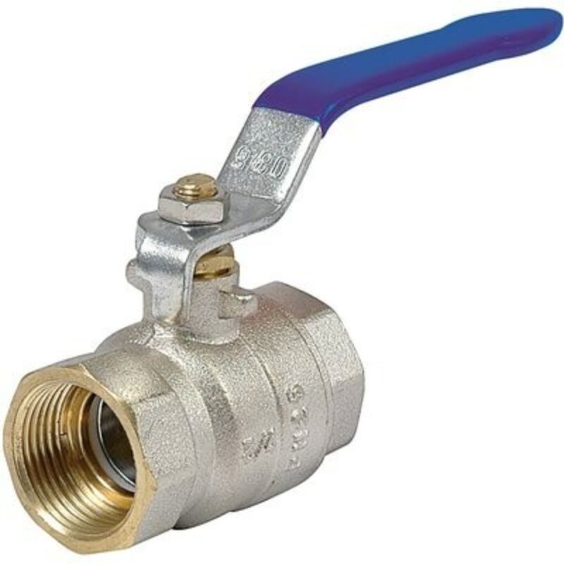 Vollkugelventil Pn30 Acs Blau F/f 1" (26x34) - Vollkugelventil Pn30 Acs Blau F/f 1" (26x34)
