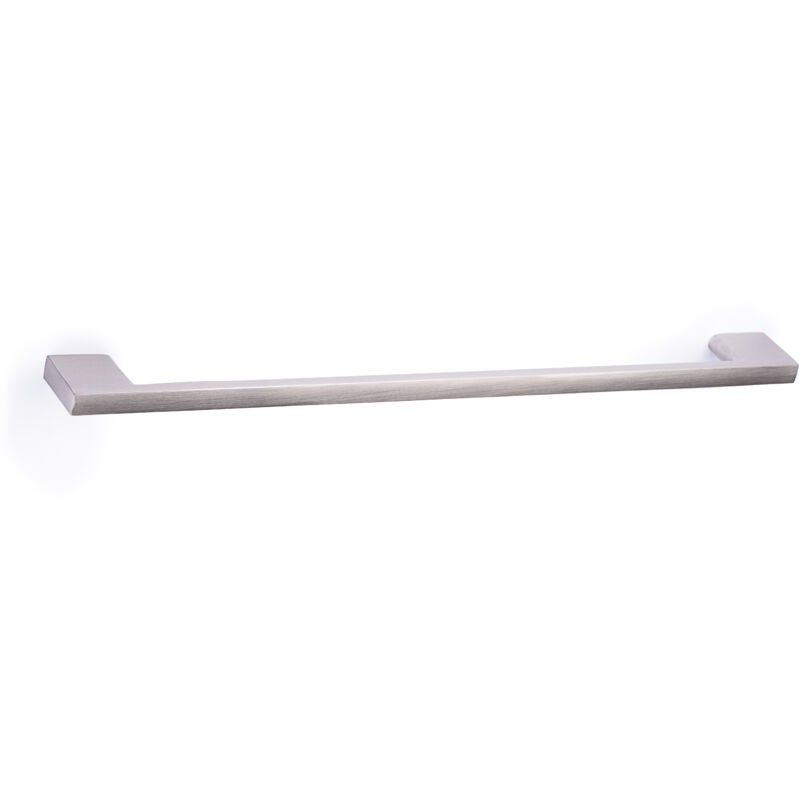 Griff Aus Satiniertem Nickel-aluminium, Abmessungen: 284 X 9 X 27 Mm, Einsätze: 256 Mm – Größe