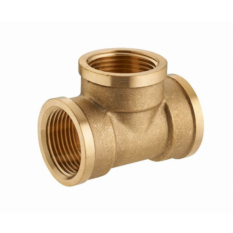 Messing-t-stück Mit Innengewinde F1/2" (15x21) - 510-15l1 - Messing-t-stück Mit Innengewinde F1/2" (15x21) - 510-15l1