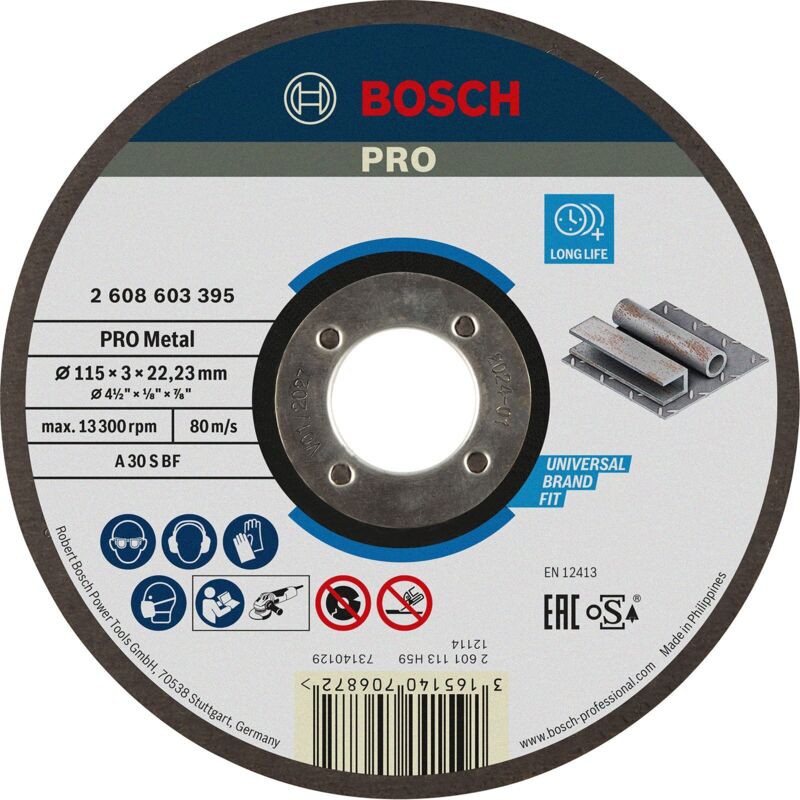 2608603395 Expert Für Metall As 30 S Bf 115 Mm 3,0 Mm Flache Trennscheibe