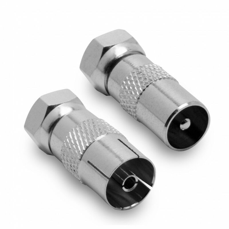 Adapter (2er-pack) F/9,52 Mm Stecker/stecker Und Stecker/buchse. - Adapter (2er-pack) F/9,52 Mm Stecker/stecker Und Stecker/buchse.