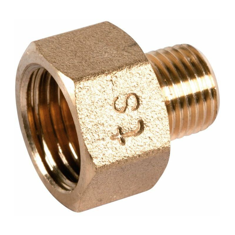 Sechskant-messingverschraubung Mit Reduziertem Durchmesser – M 1/8" – F 1/4" – 246g