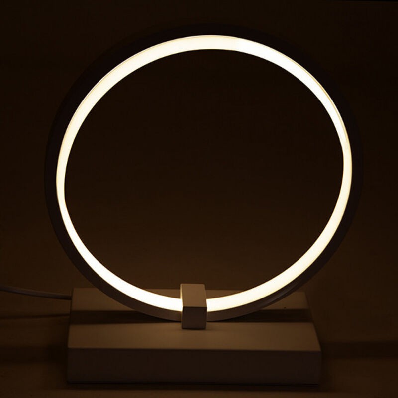 15w 935lm 4200ºk Led-rundtischleuchte, Dimmbar, 40.000h [ho-lm-circle-20w-w]