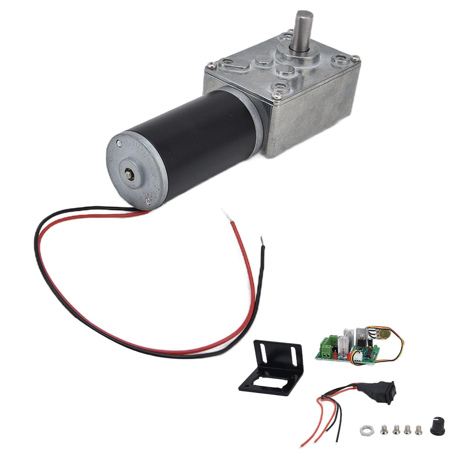 12-v-getriebemotor – Komplettset – Doppellager – 70 Kg·cm – Vorhang Und Display – 8-mm-welle