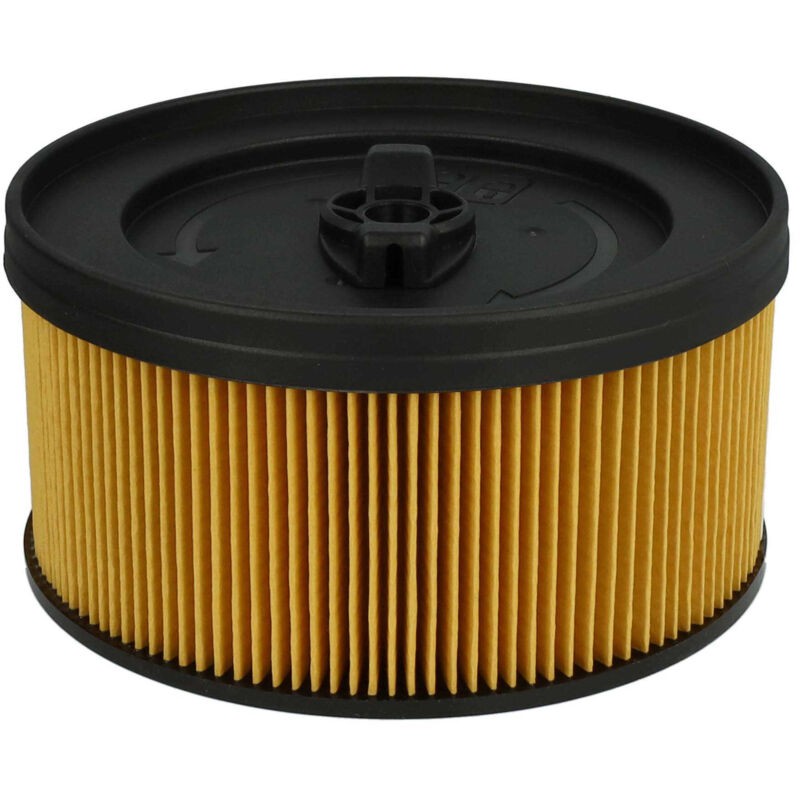 Vhbw 1x Faltenfilter, Kompatibel Mit Kärcher Wd 5.300, Wd 5, Wd 5.200m, Wd 4.500 Staubsaugern – Schwarz/gelb