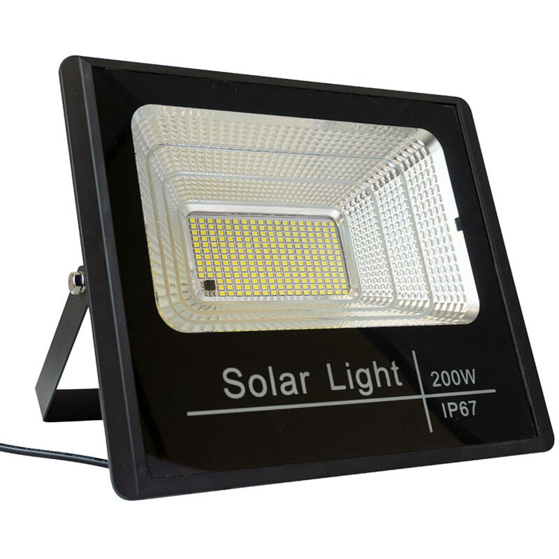 Led-solar-flutlicht Für Den Außenbereich Mit Solarpanel, 150 Lumen, 45 W