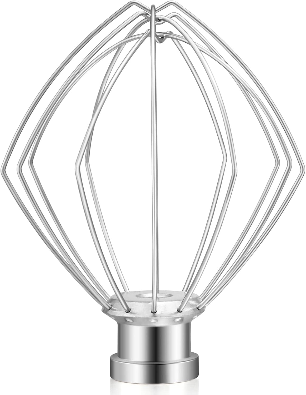 Schneebesen Aus Metall – 1 Stück – Edelstahl – 6 Drähte – Für 4,5-l- Und 5-l-kipp-standmixer